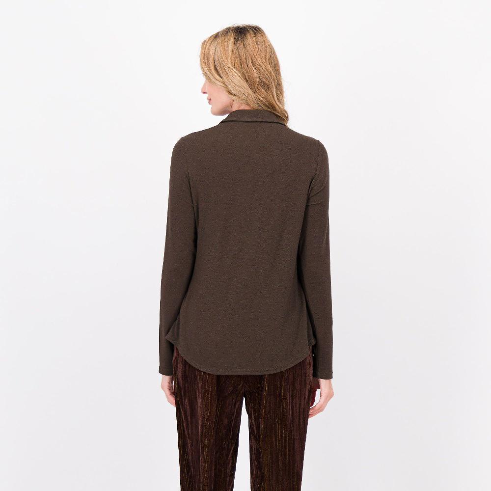 QVC Caterina Lancini Camicia In Viscosa E Lana