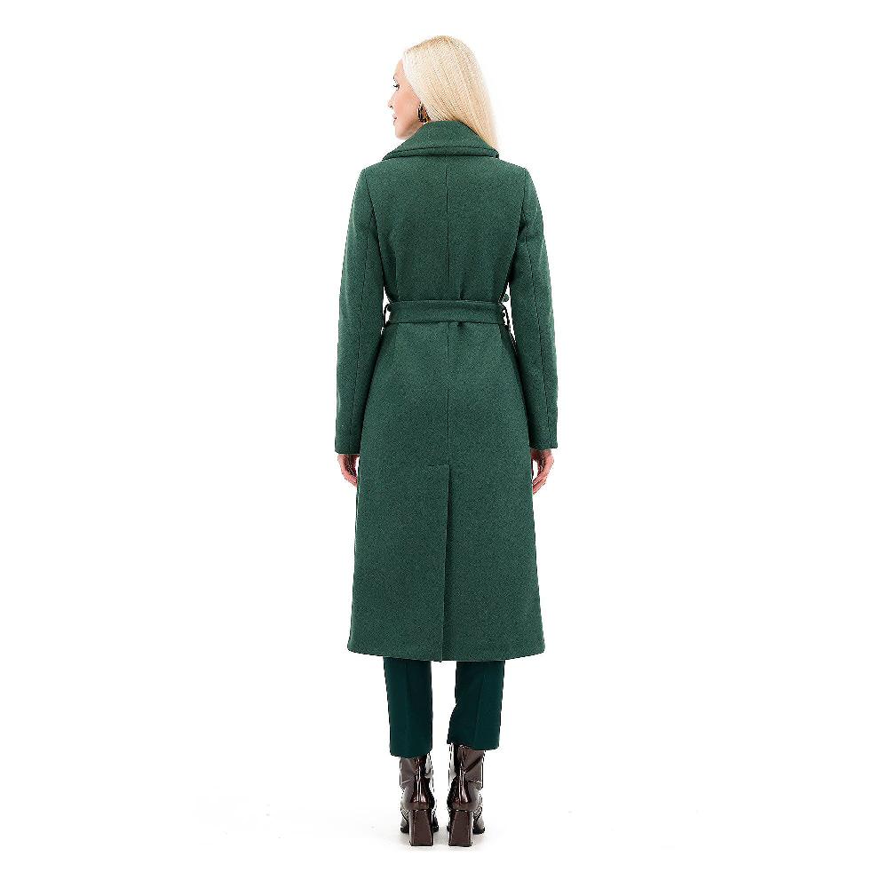QVC Caterina Lancini Cappotto A Vestaglia In Panno