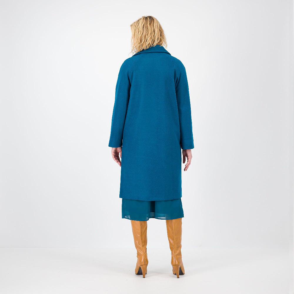 QVC Caterina Lancini Cappotto In Panno Con Rever