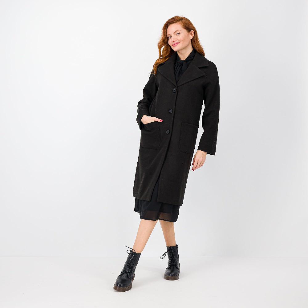 QVC Caterina Lancini Cappotto in panno con rever