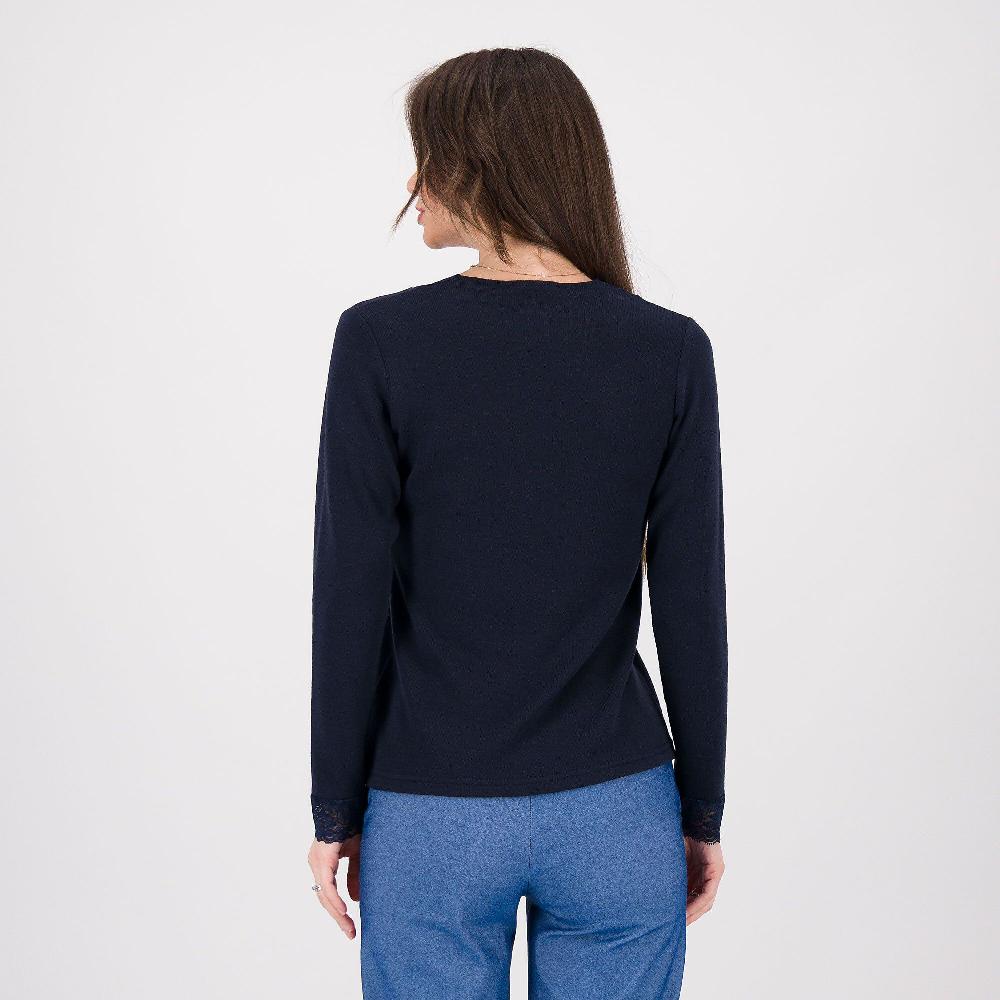 QVC Caterina Lancini Cardigan In Maglia Con Pizzo