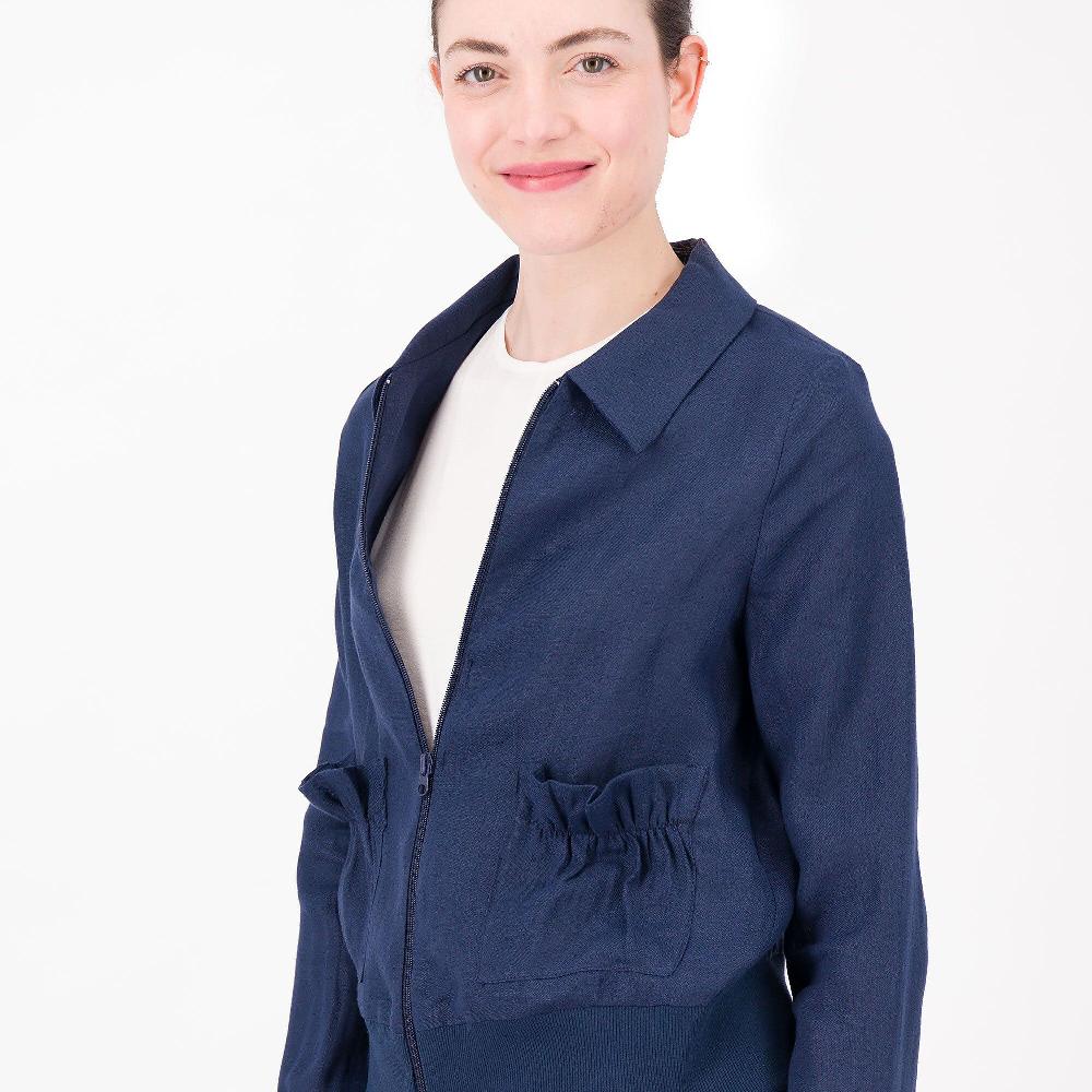 QVC Caterina Lancini Giubbino In Lino