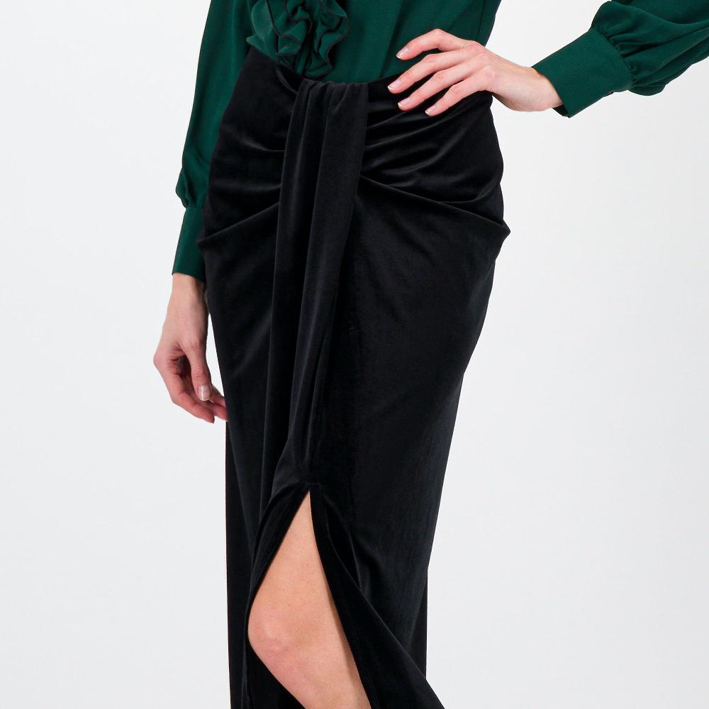 QVC Caterina Lancini Gonna In Velluto