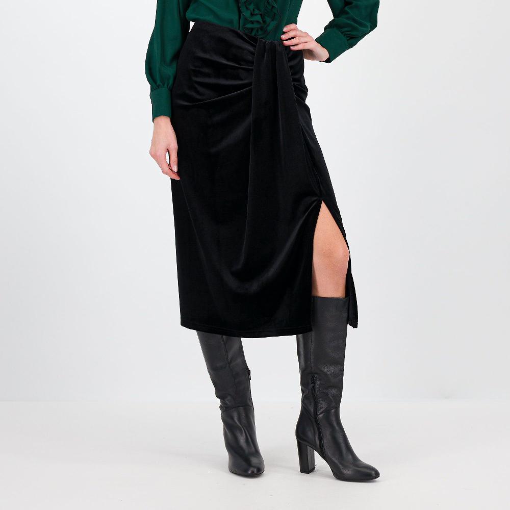 QVC Caterina Lancini Gonna in velluto