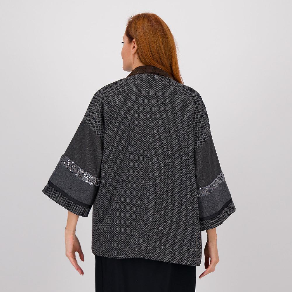 QVC Caterina Lancini Kimono Patchwork Foderato