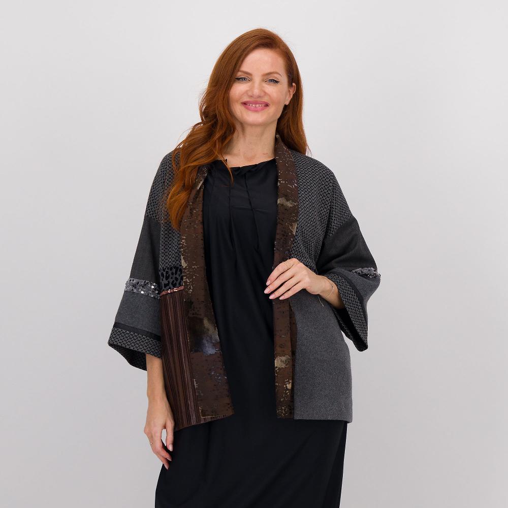 QVC Caterina Lancini Kimono patchwork foderato