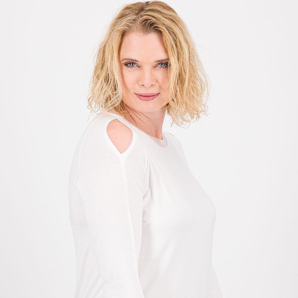 QVC Caterina Lancini Maglia Con Dettagli In Tulle