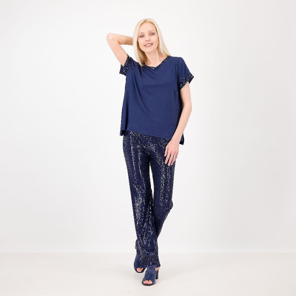 QVC Caterina Lancini Maglia Con Paillettes