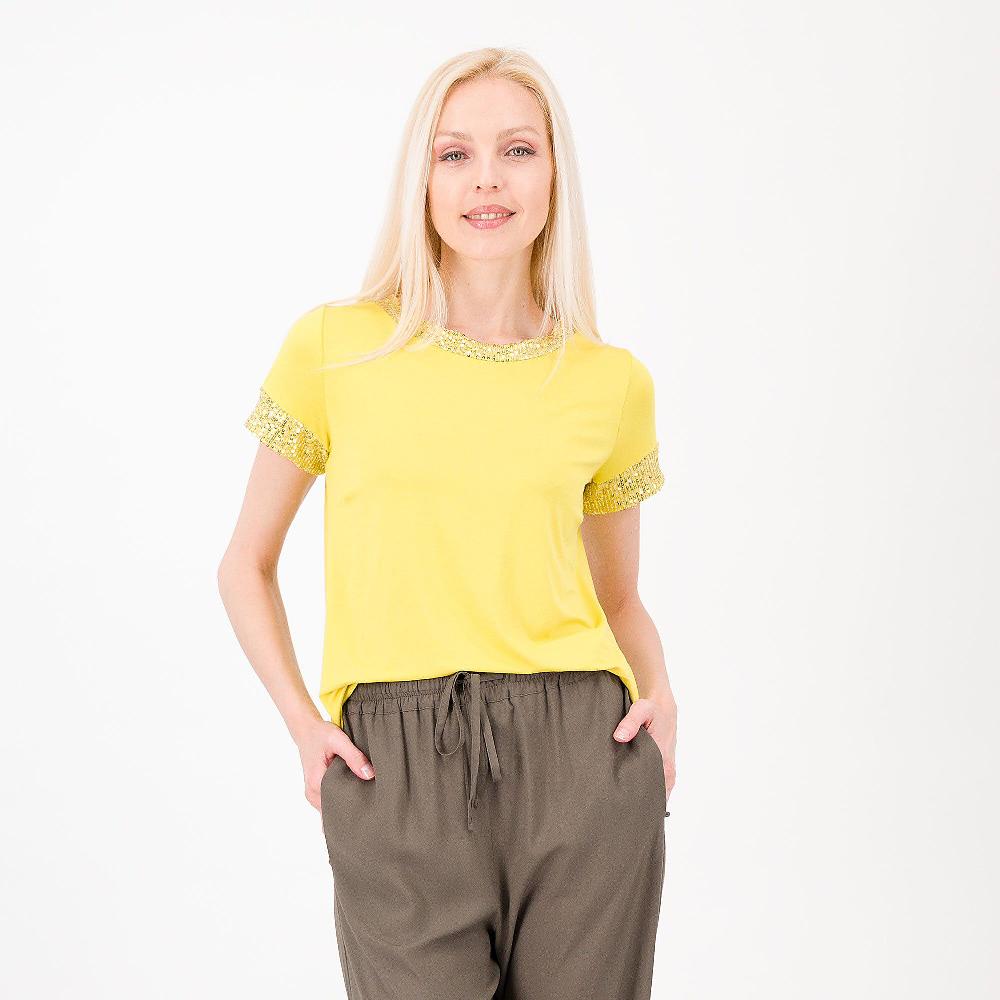 QVC Caterina Lancini Maglia con paillettes