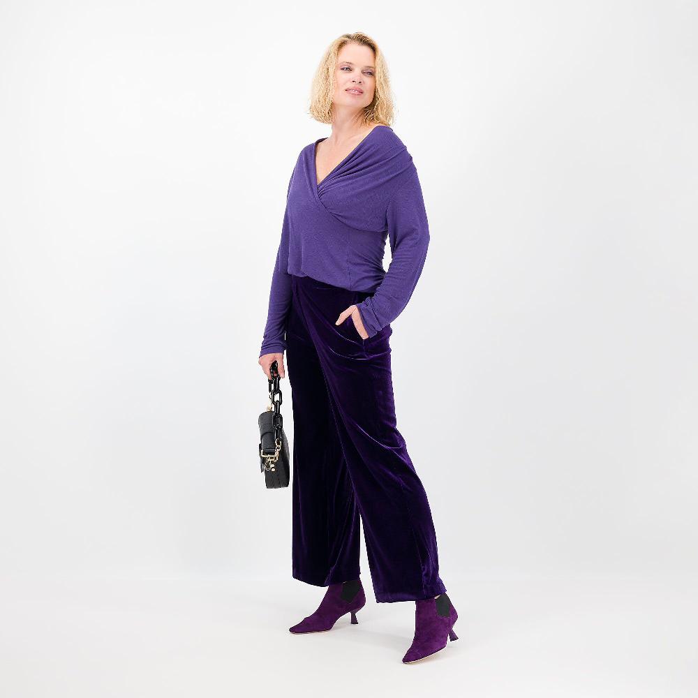 QVC Caterina Lancini Maglia Con Scollo Incrociato
