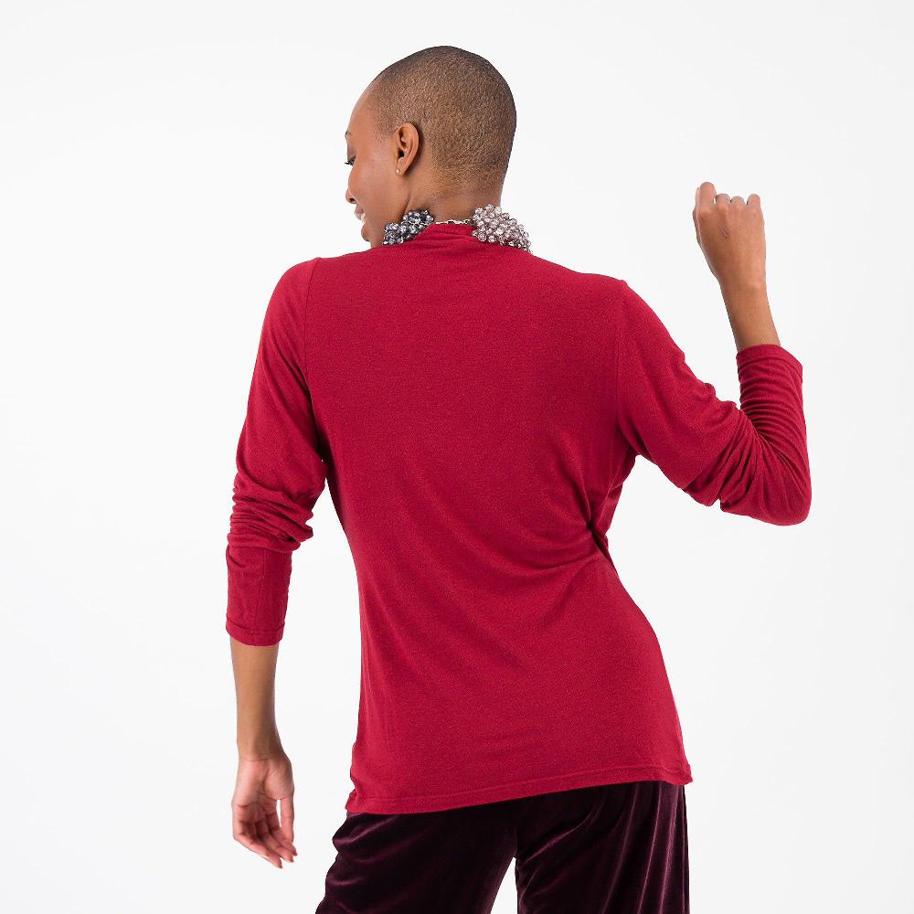 QVC Caterina Lancini Maglia Con Scollo Incrociato