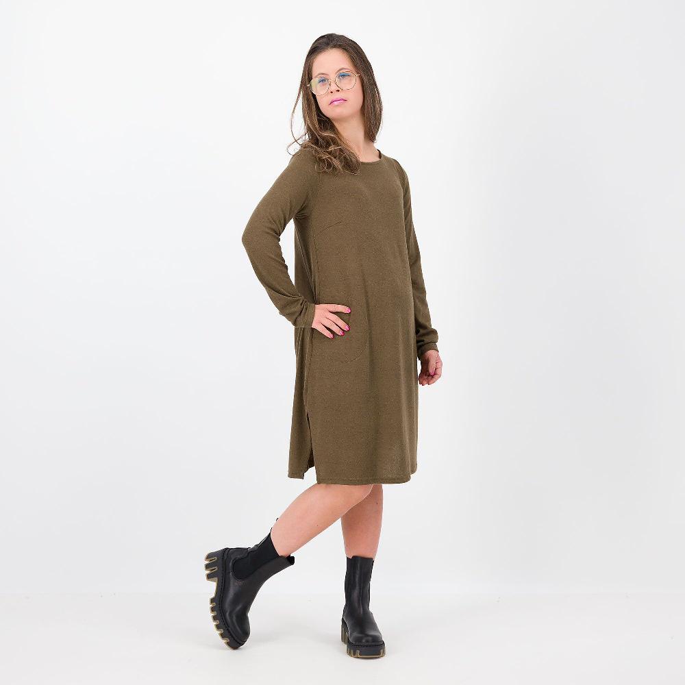 QVC Caterina Lancini Maglia lunga con tasche