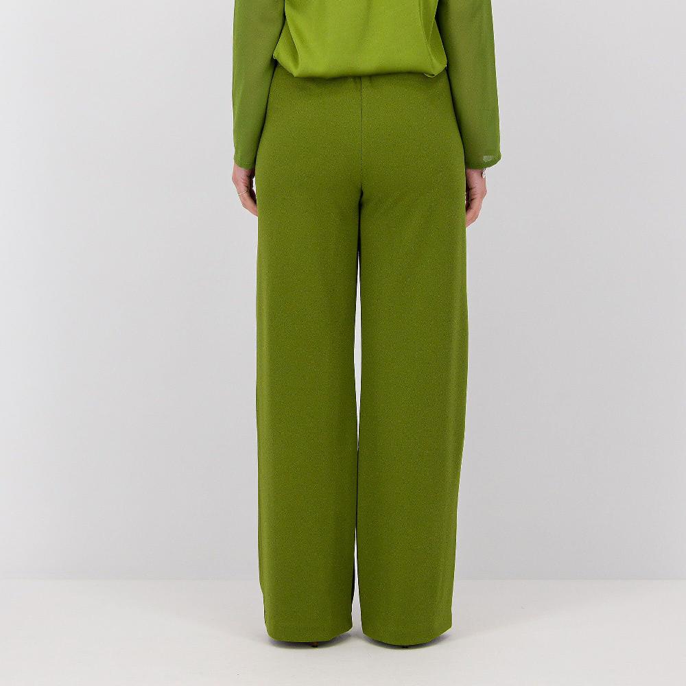 QVC Caterina Lancini Pantaloni Ampi In Scuba Crépe