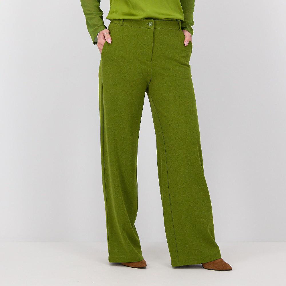 QVC Caterina Lancini Pantaloni ampi in scuba crépe