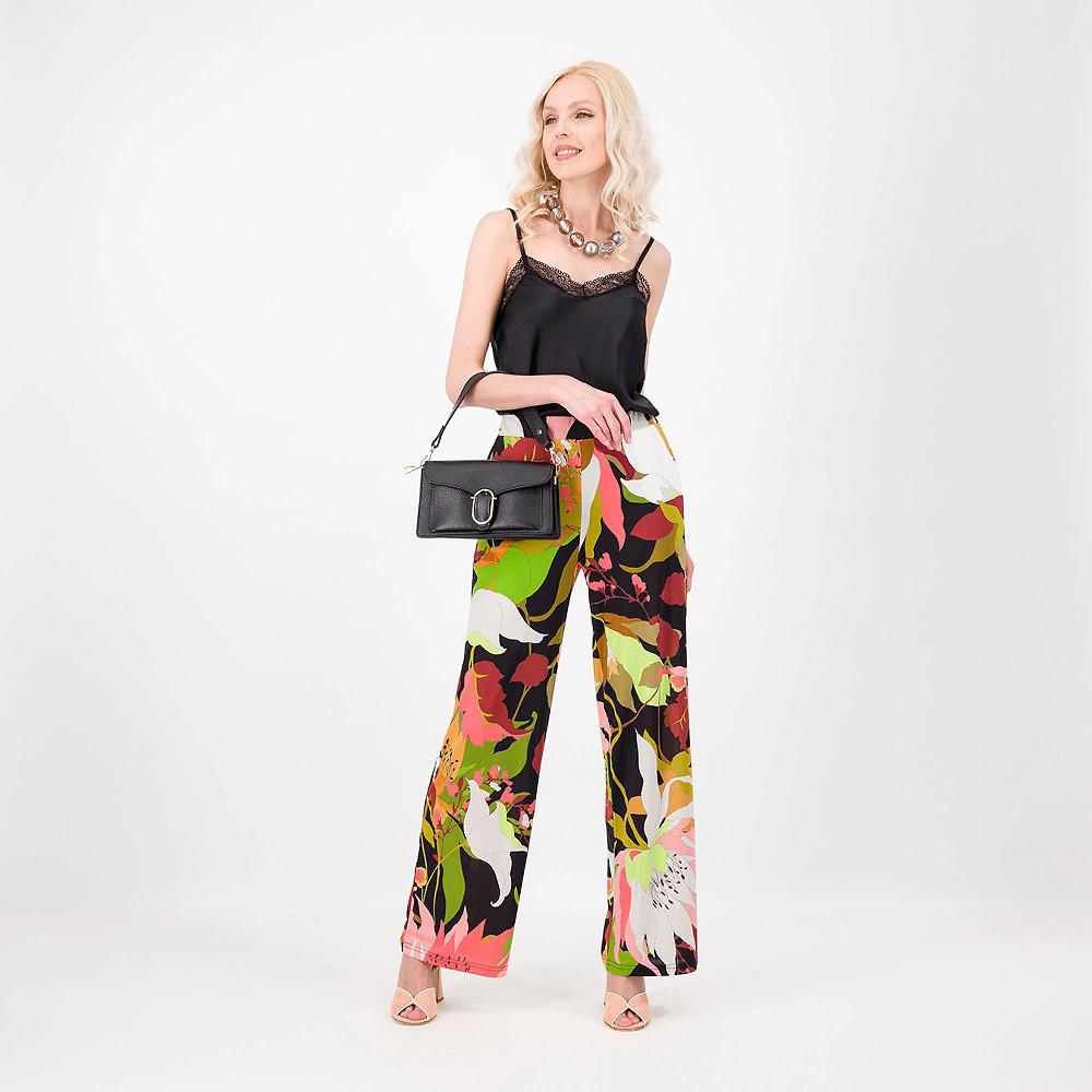 QVC Caterina Lancini Pantaloni In Jersey Fantasia