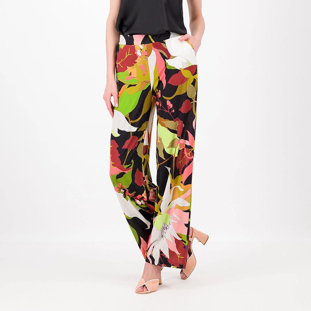 QVC Caterina Lancini Pantaloni in jersey fantasia