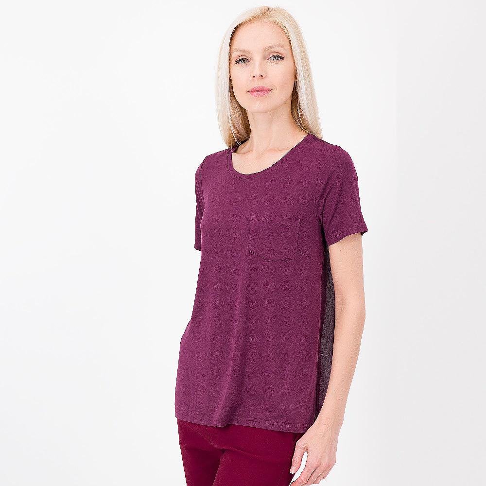 QVC Caterina Lancini T-shirt Con Taschino