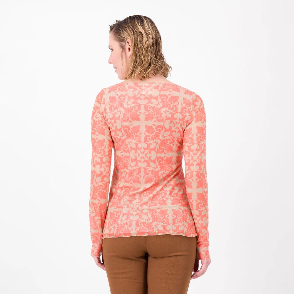 QVC Caterina Lancini T-shirt In Tulle Fantasia