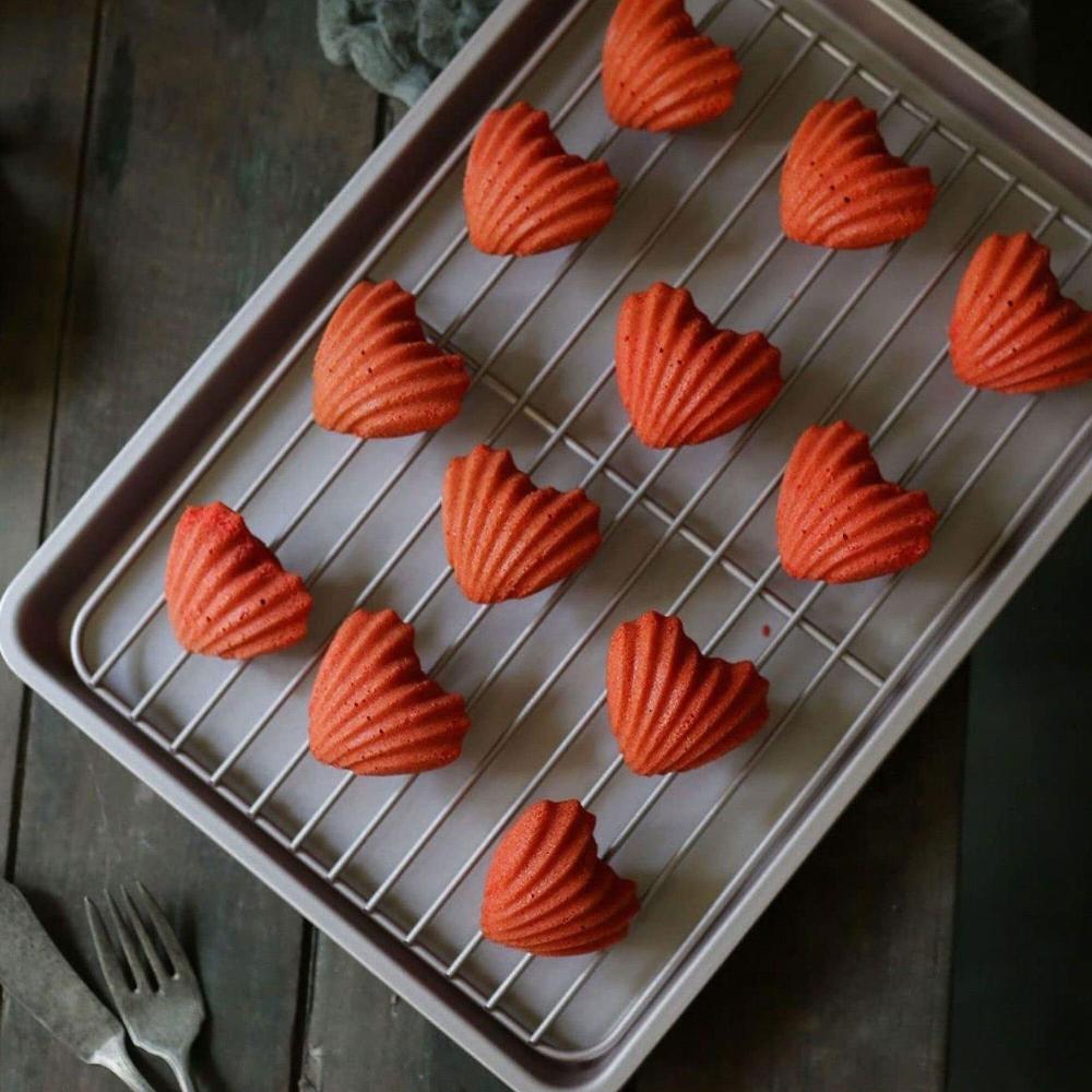 QVC Chef Made Teglia per biscotti con cremagliera