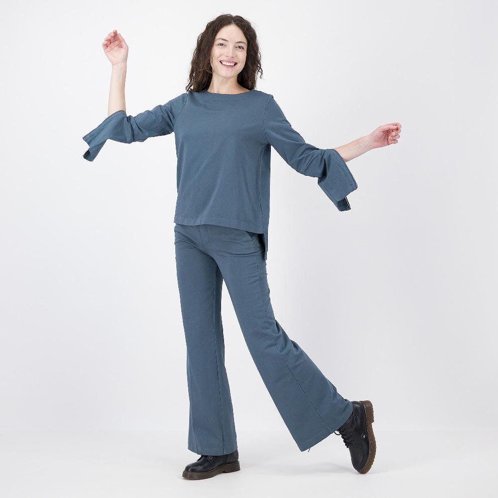 QVC Colour Lab Felpa In Cotone Stretch