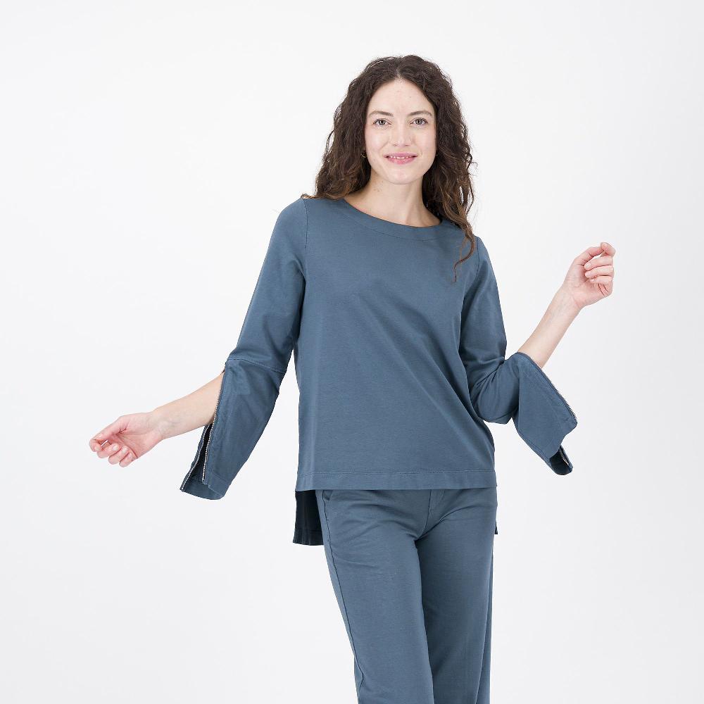 QVC Colour Lab Felpa in cotone stretch