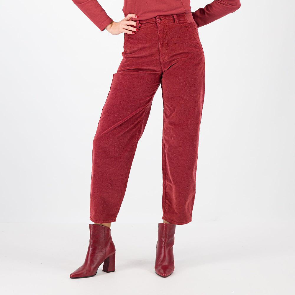 QVC Colour Lab Pantaloni a carota in velluto