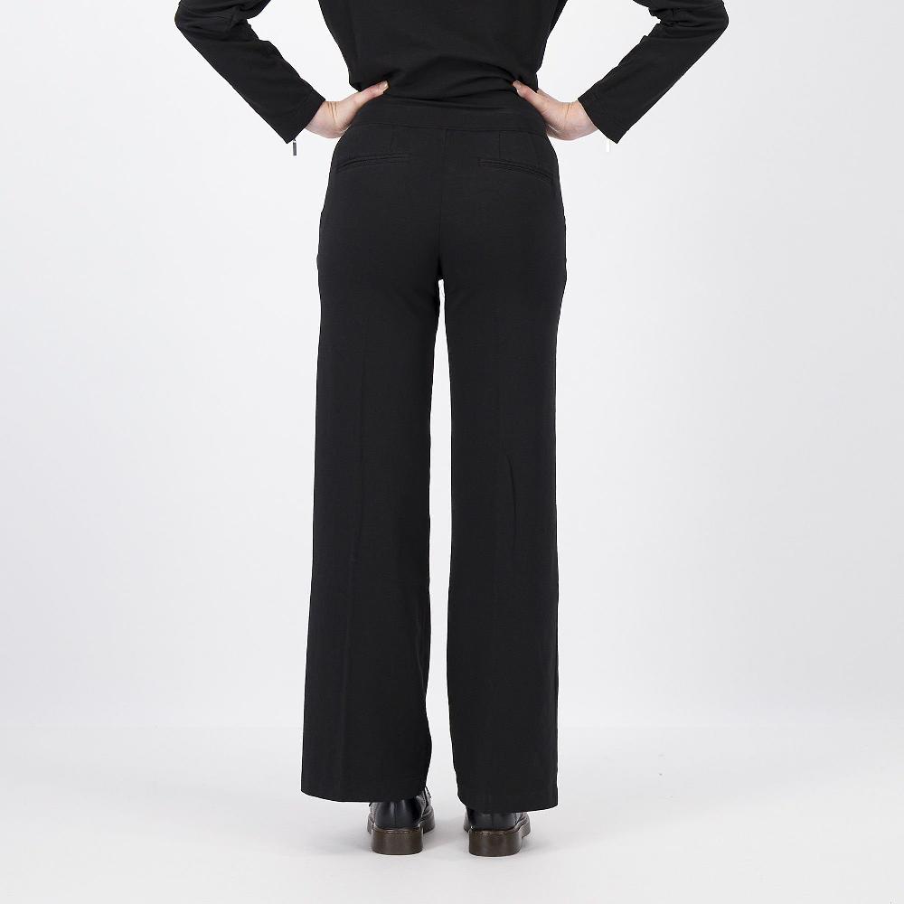 QVC Colour Lab Pantaloni Ampi In Felpa Stretch