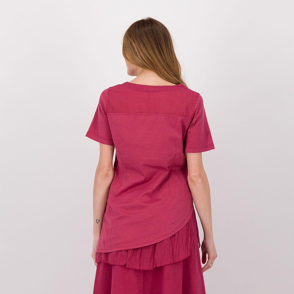 QVC Colour Lab T-shirt In Cotone Con Manica Corta