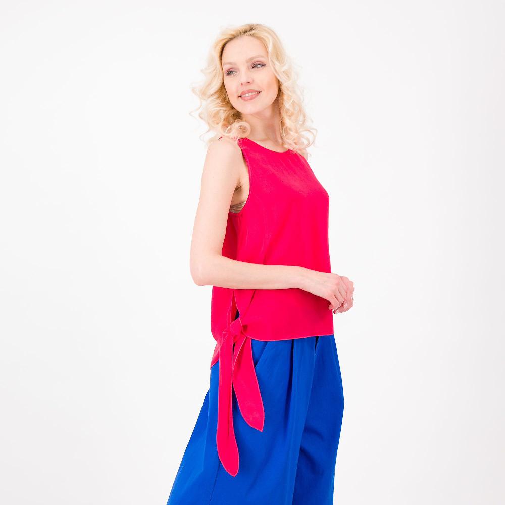 QVC Colour Lab Top smanicato in cupro