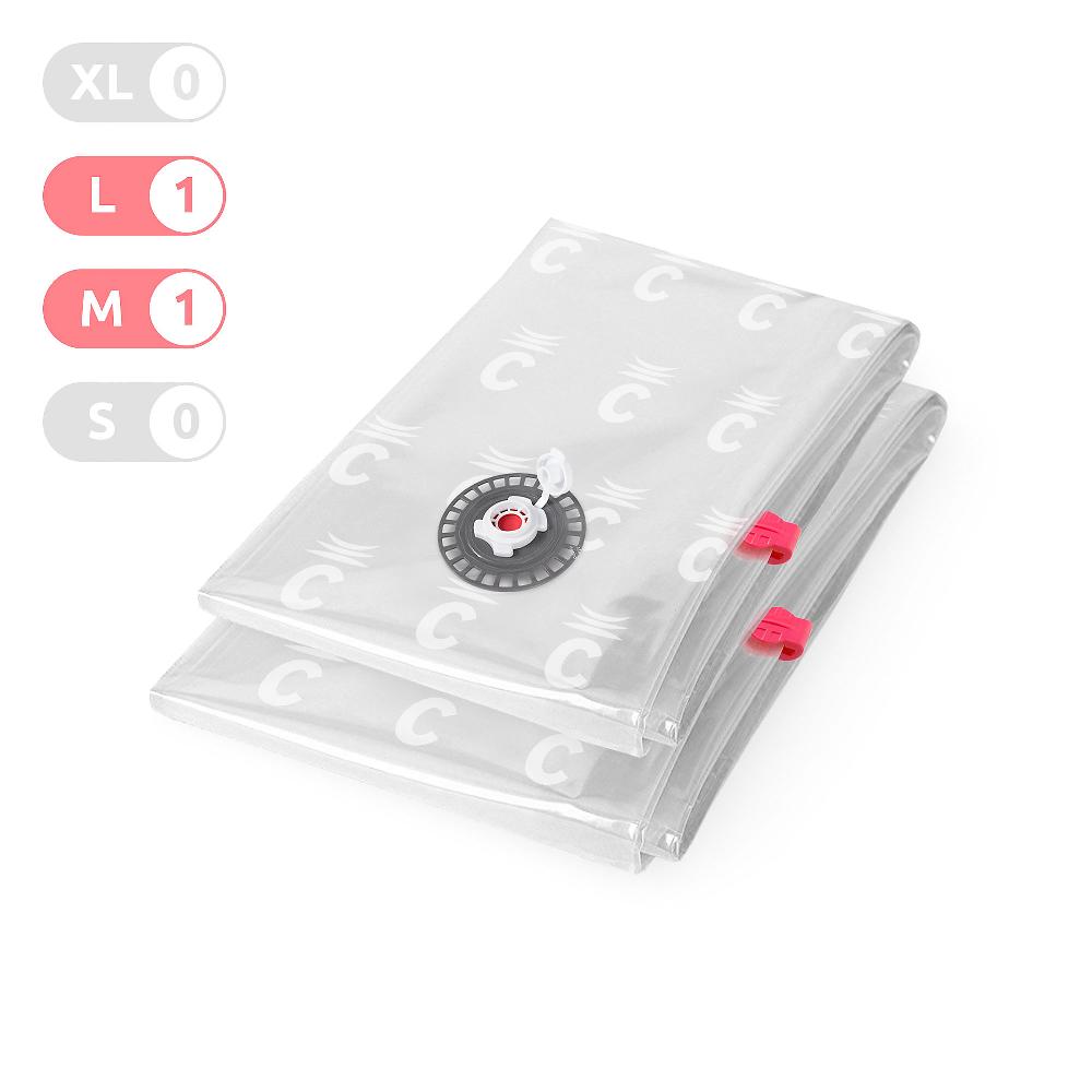 QVC Compactor Set 10 Sacchi Salvaspazio King