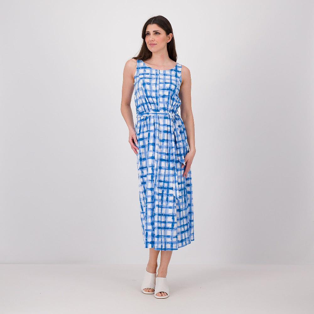 QVC Cuddl Duds Abito smanicato con cintura in vita