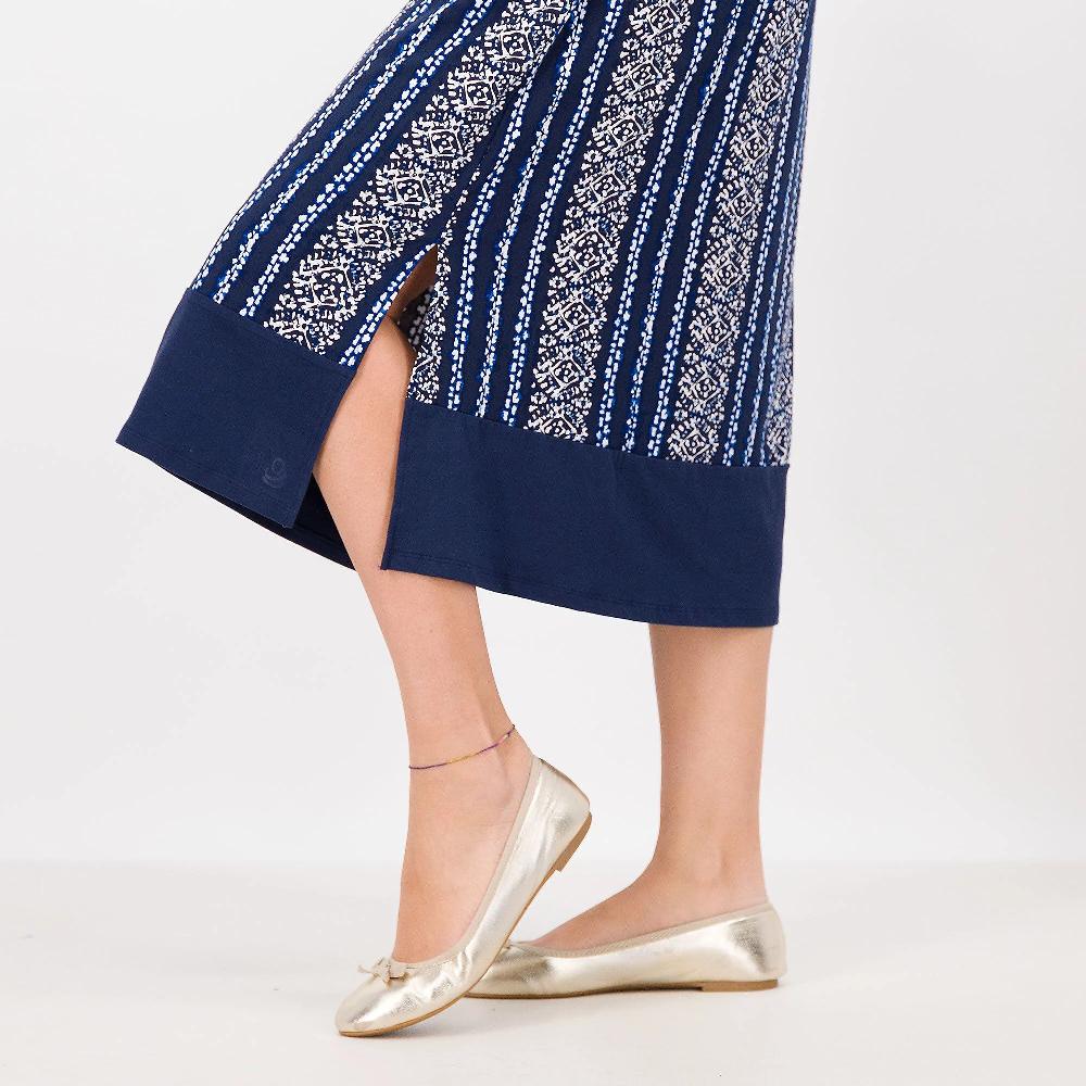 QVC Cuddle Duds Caftano In Jersey Stretch Fantasia