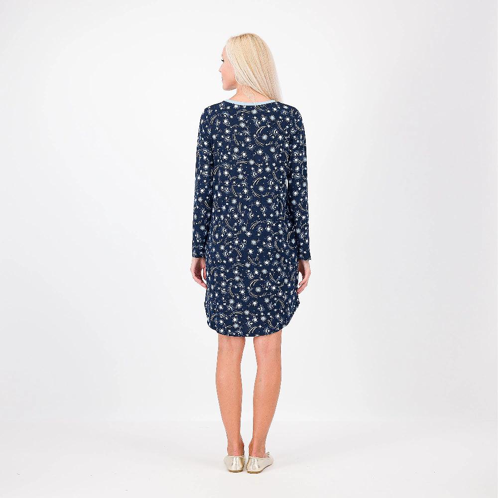 QVC Cuddle Duds Camicia Da Notte Fantasia