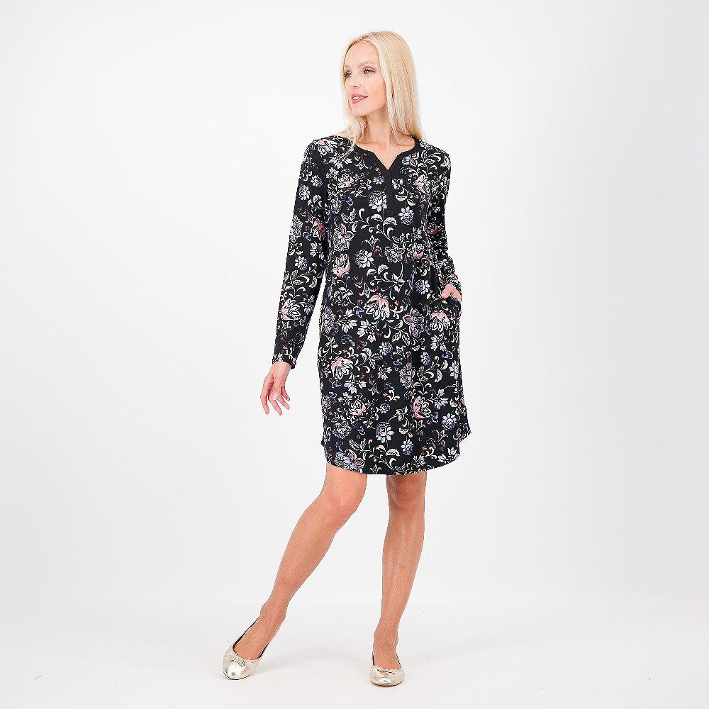 QVC Cuddle Duds Camicia da notte fantasia