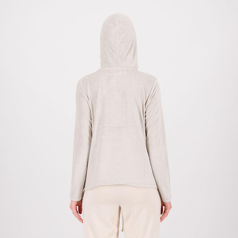 QVC Cuddle Duds Felpa Con Cappuccio E Coulisse