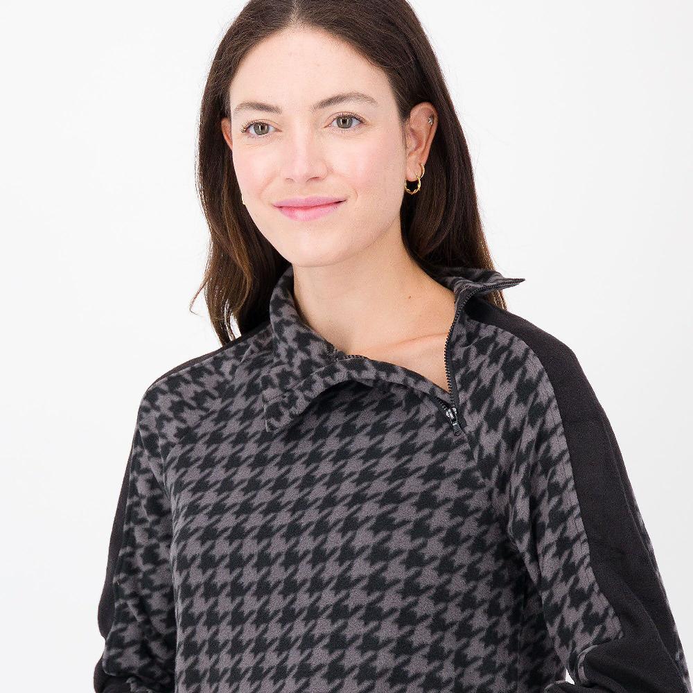 QVC Cuddle Duds Maglia In Pile Con Collo A Lupetto
