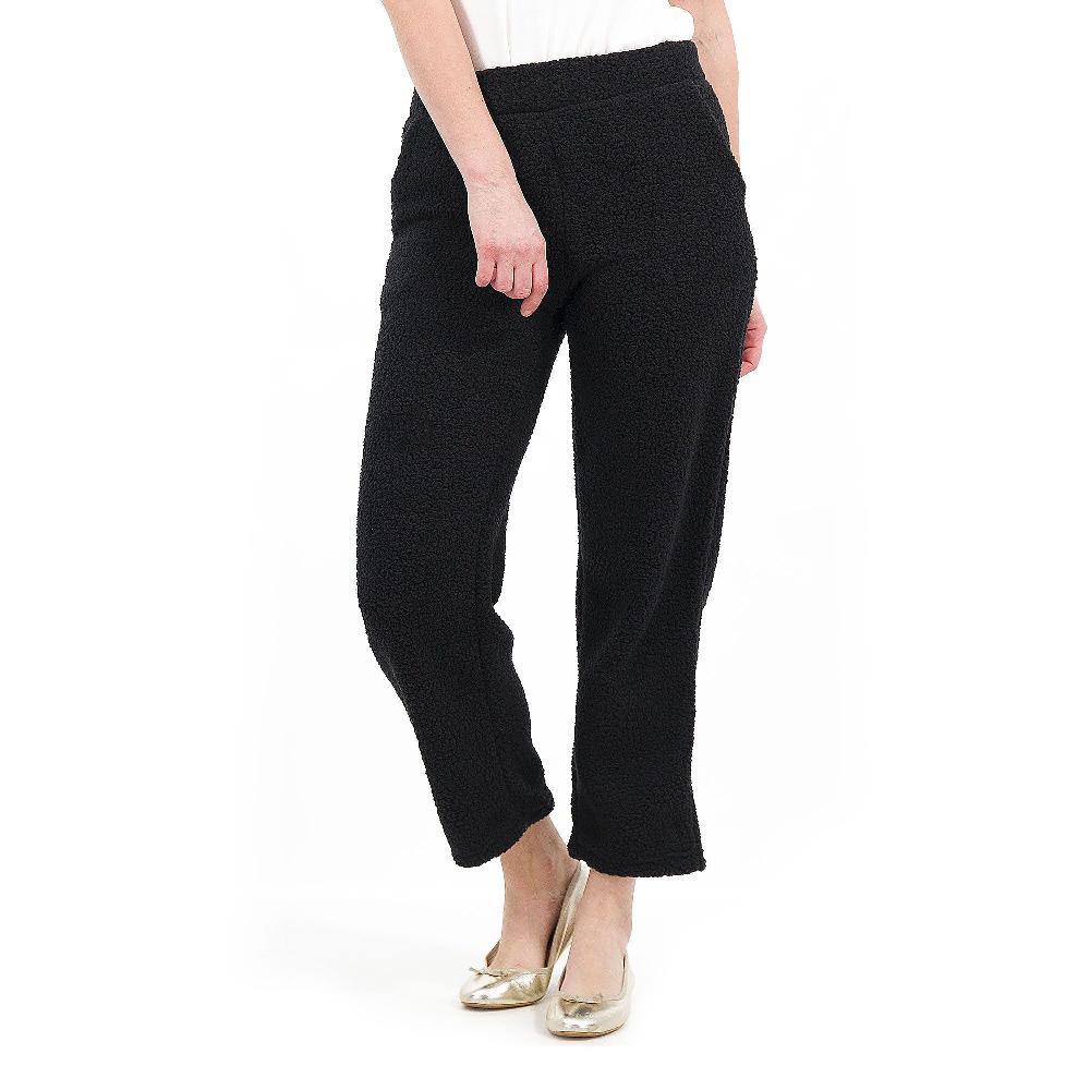 QVC Cuddle Duds Pantaloni ampi in tessuto orsetto