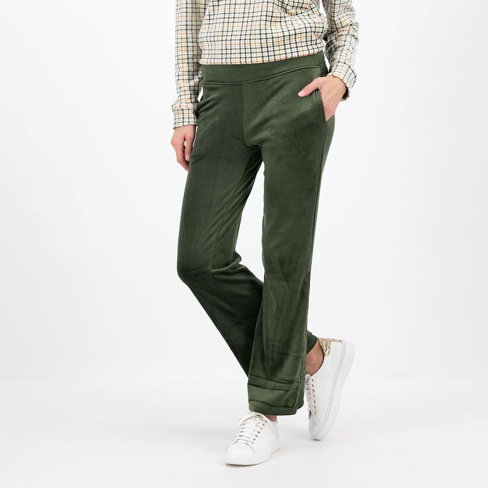 QVC Cuddle Duds Pantaloni bootcut in ciniglia