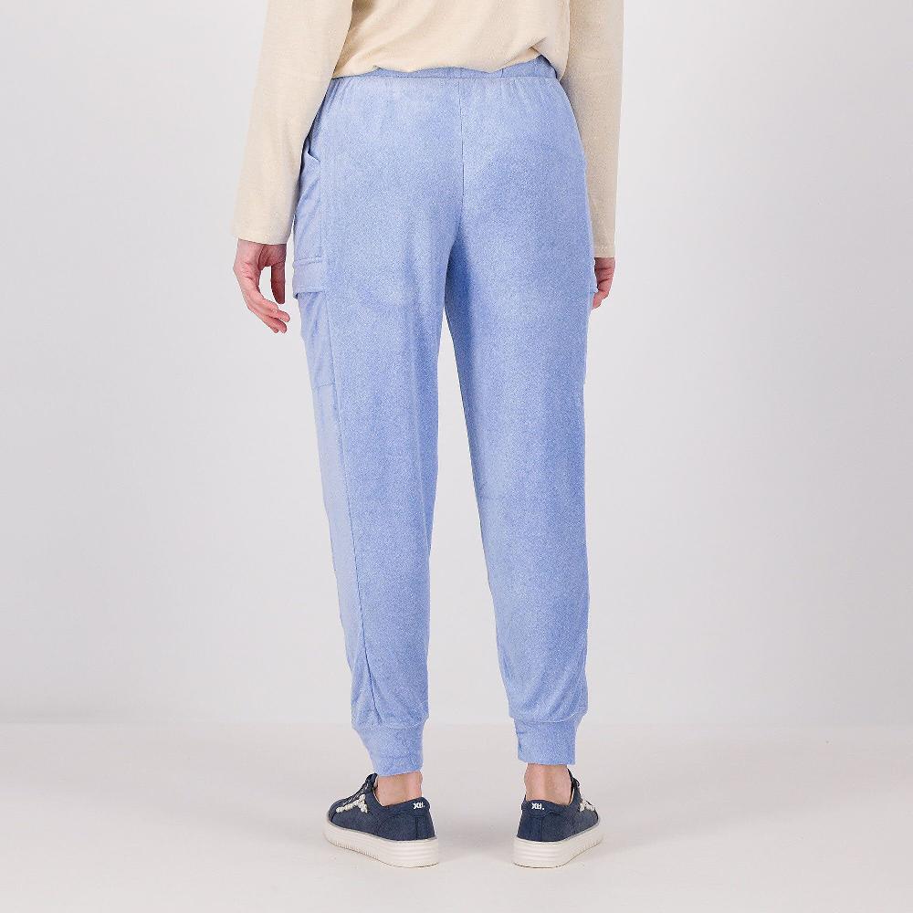 QVC Cuddle Duds Pantaloni Cargo In Felpa