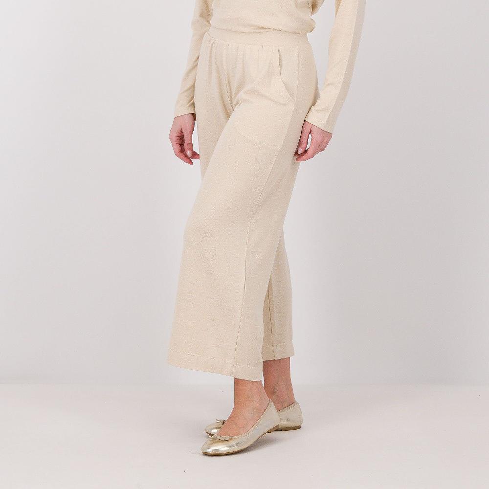 QVC Cuddle Duds Pantaloni cropped a gamba larga