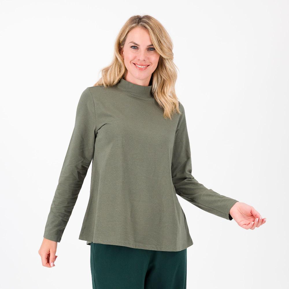 QVC Denim & Co Maglia lupetto in jersey
