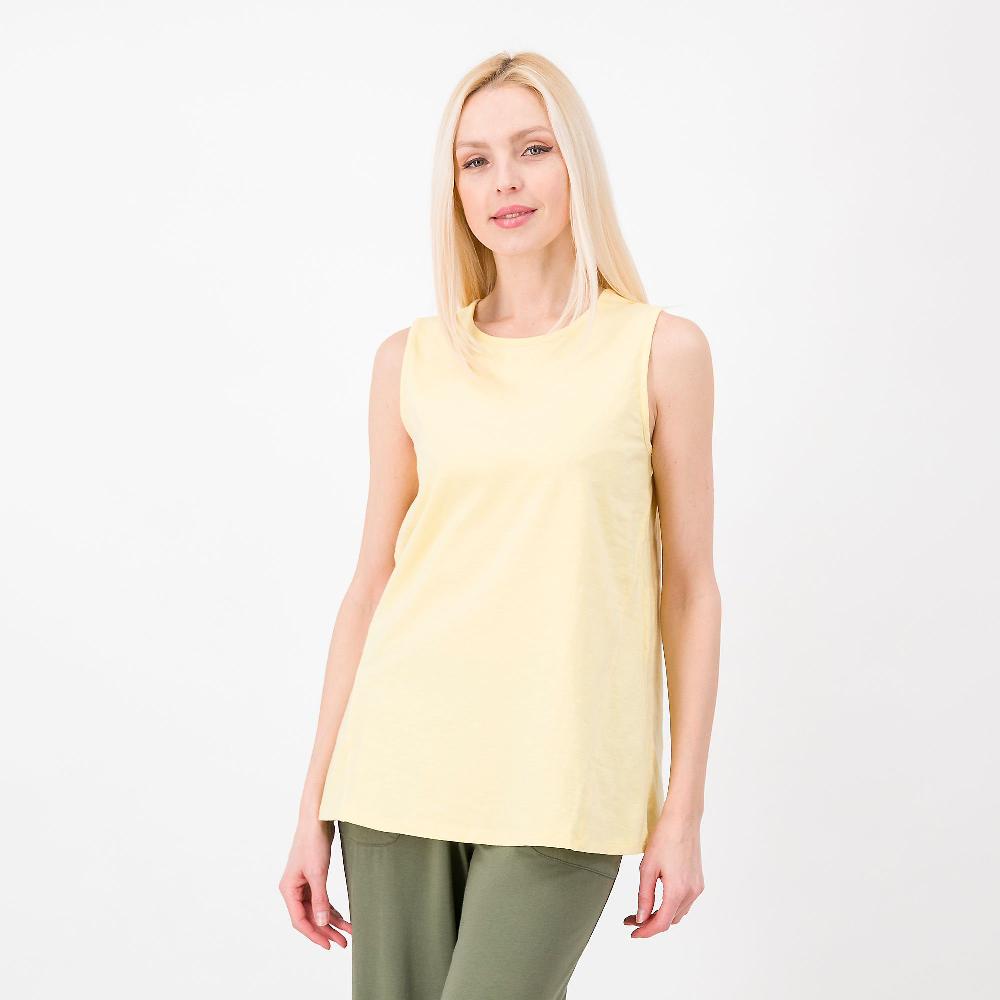 QVC Denim & Co Top smanicato in jersey di cotone
