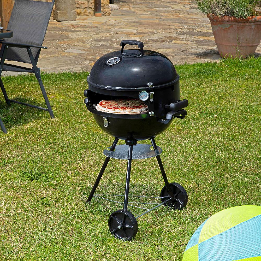 QVC Dmail Barbecue con forno per pizza integrato