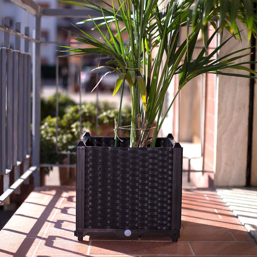 QVC Dmail Fioriera componibile effetto rattan