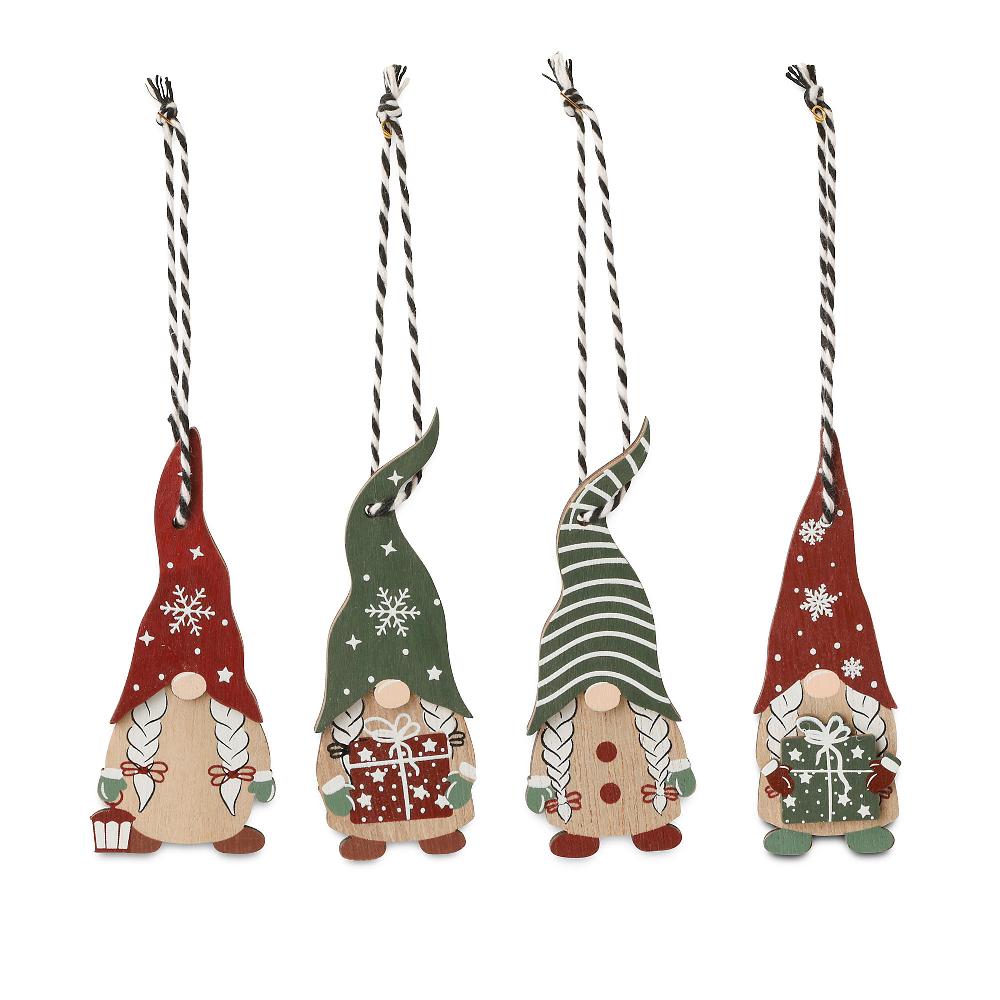 QVC Dmail Gnomi 12 decorazioni per albero