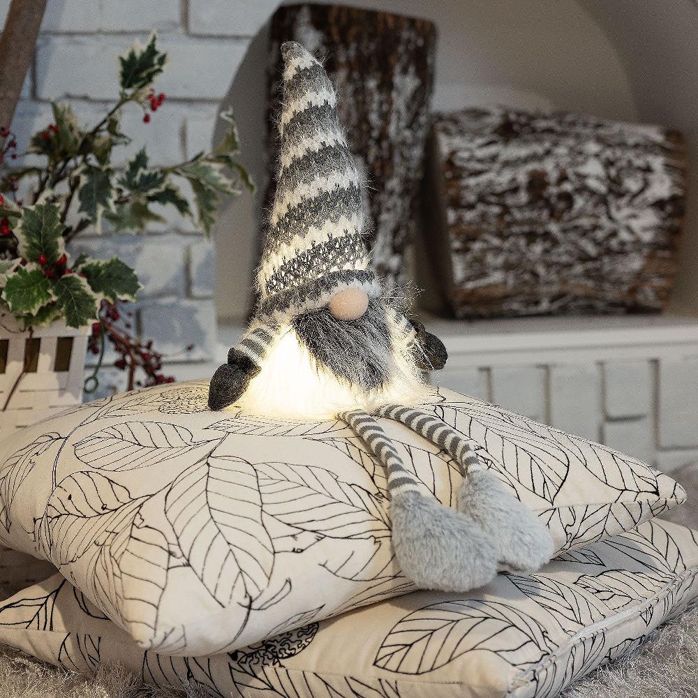 QVC Dmail Gnomo decorativo con luce integrata