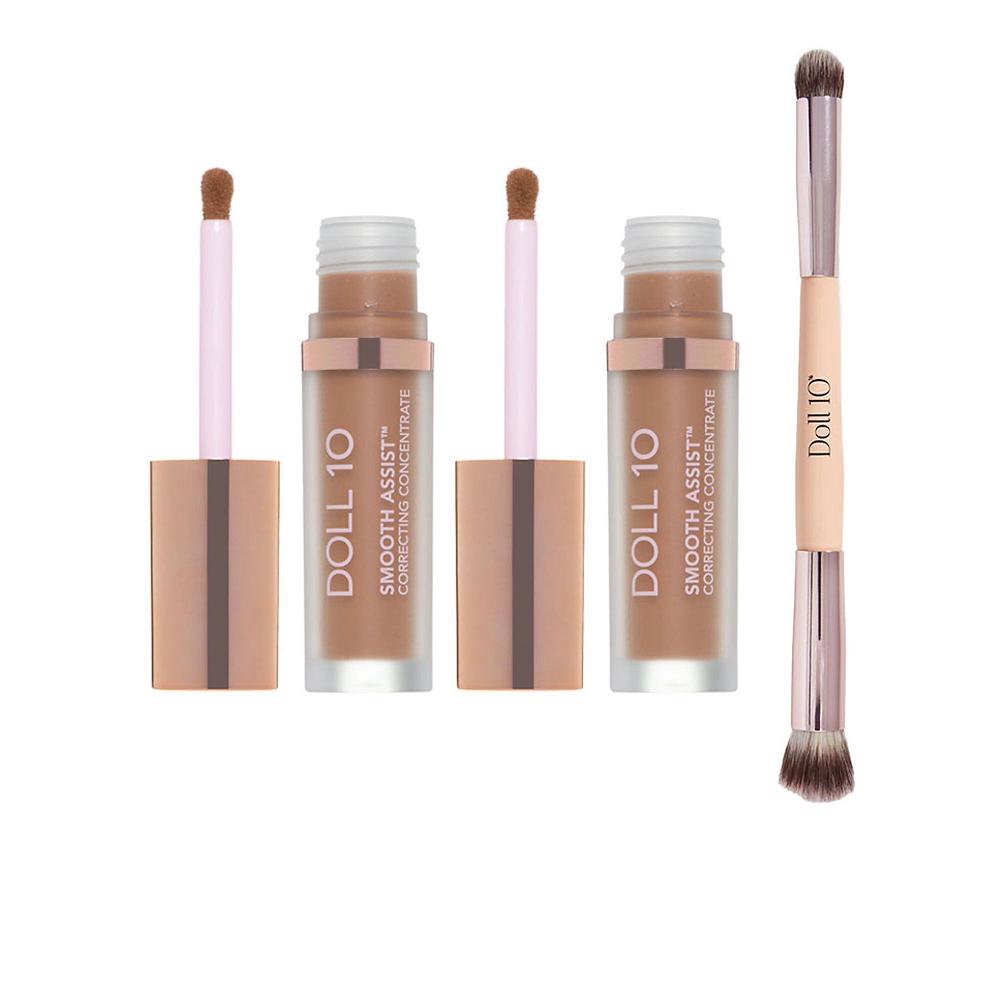 QVC Doll10 Correttore liquido+ pennello doppio 3pz