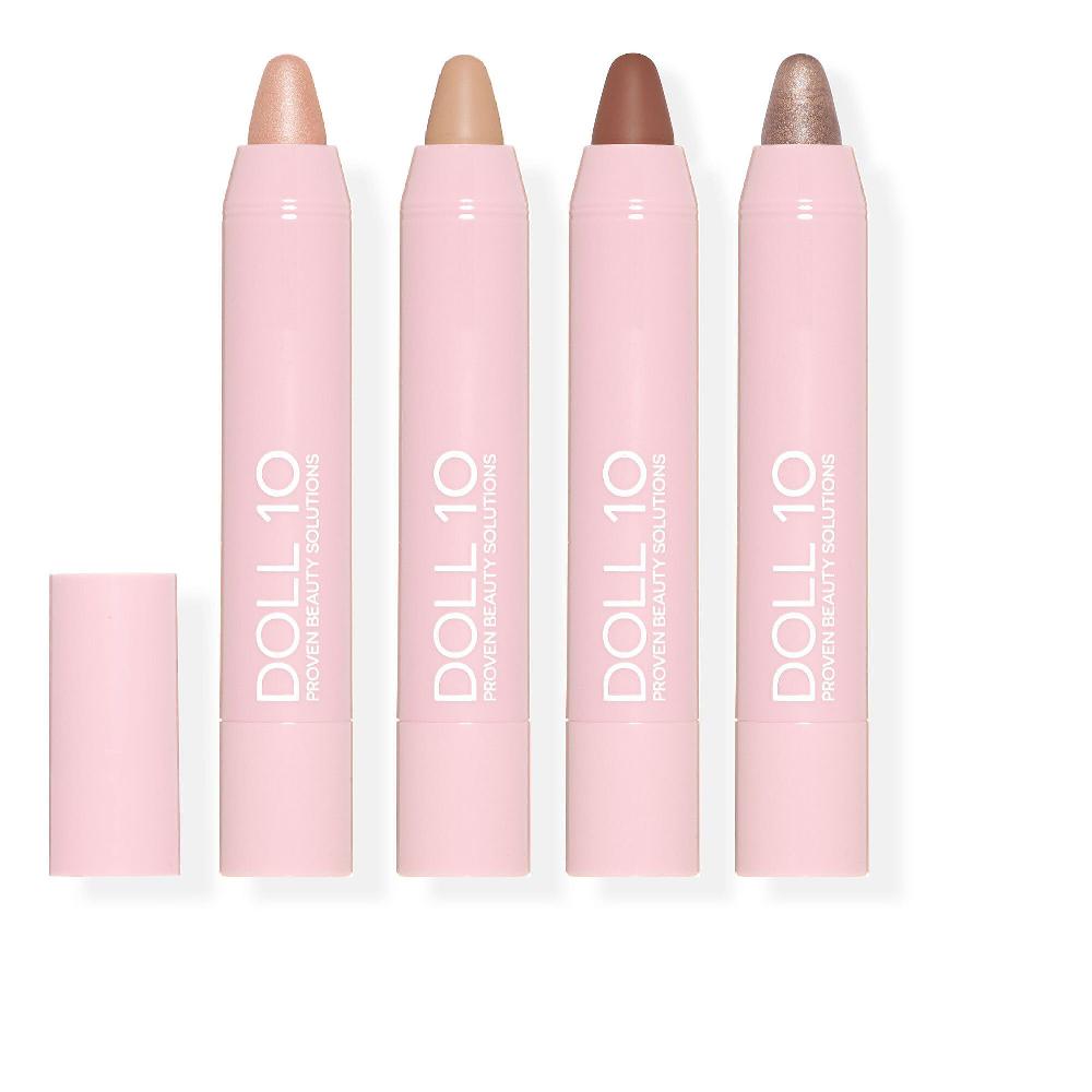 QVC Doll10 Kit 4 Matite Occhi In Diverse Tonalità