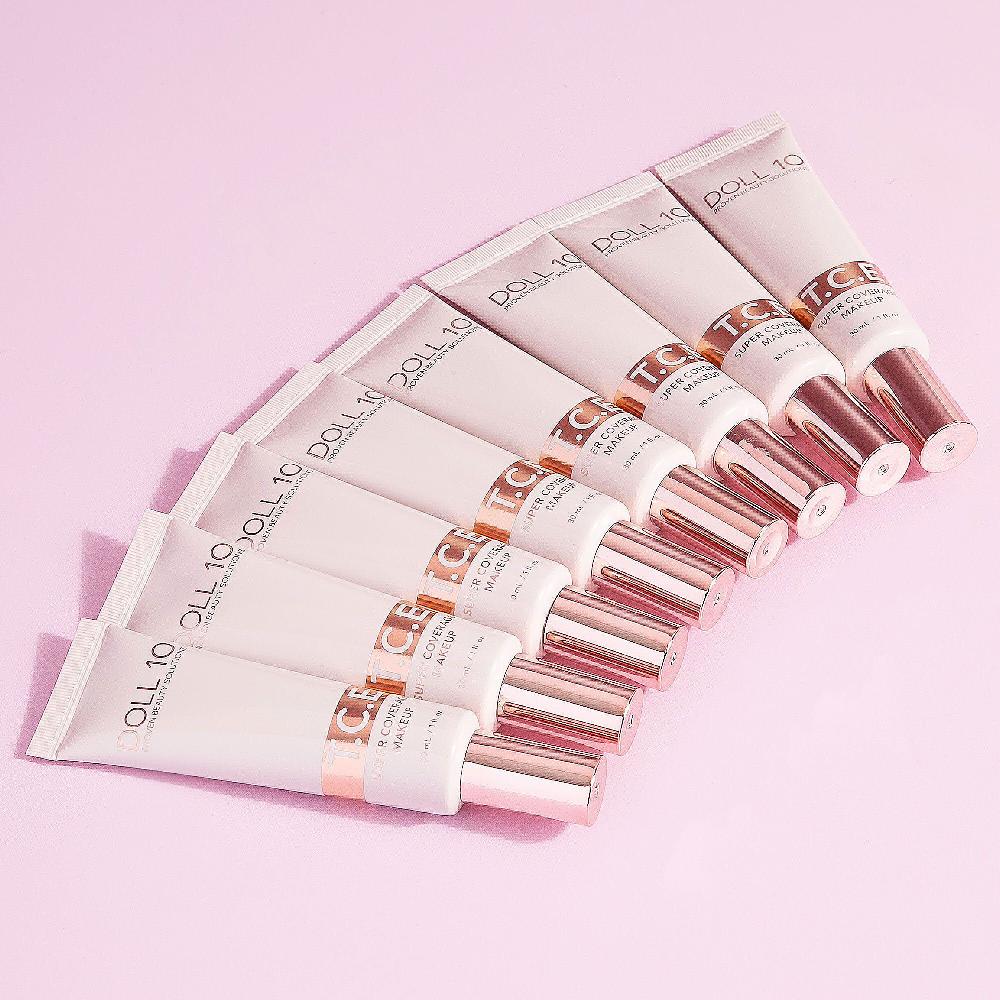 QVC Doll10 Kit Viso: Fondotinta TCE + Pennello