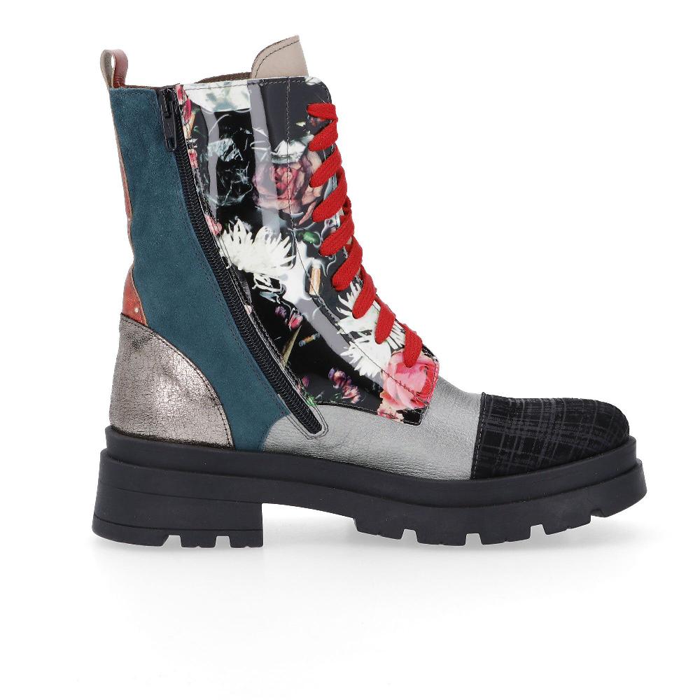 QVC Ebarrito Biker In Pelle Con Tacco 5 Cm